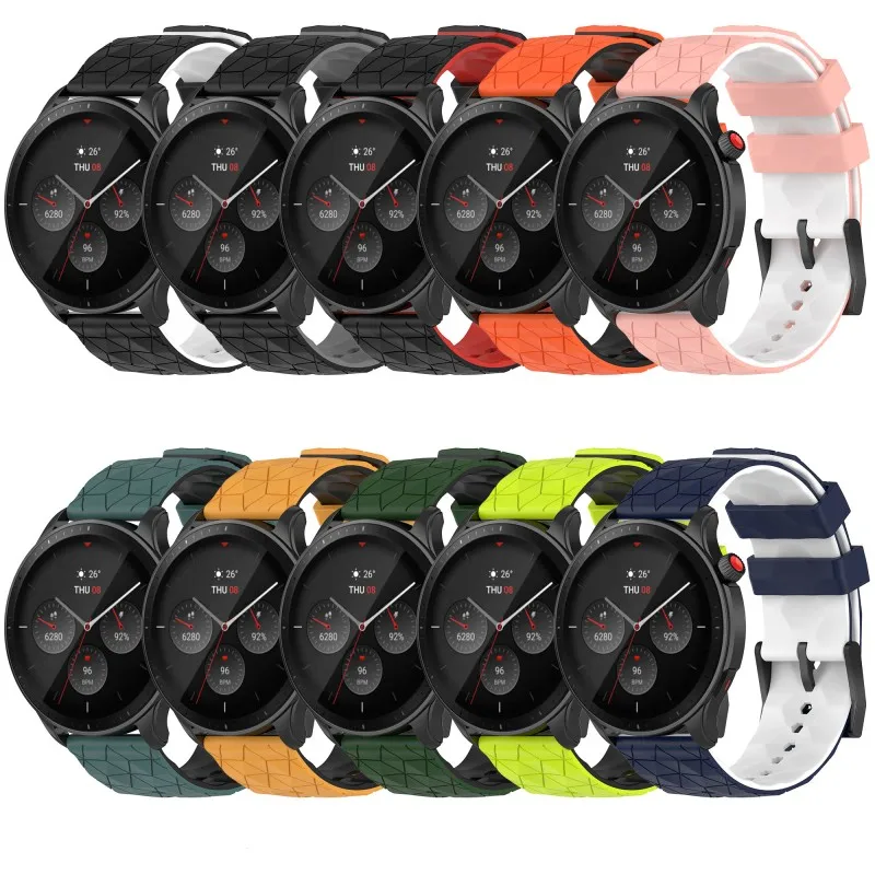 Cinturino in Silicone a sgancio rapido 22mm 20mm per Garmin Forerunner 255 255M 245 645 158 55/Venu 2 Plus/Vivoactive 4 3/Venu SQ 2 Strap