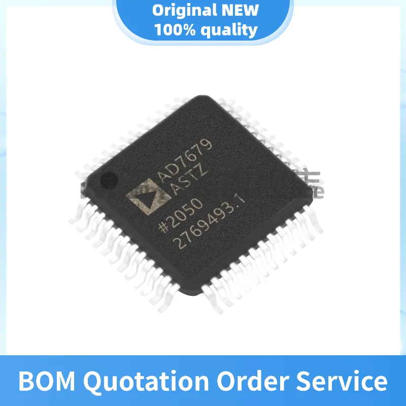 AD7679ASTZ QFP48 integrated circuit IC analog-to-digital converter original and authentic