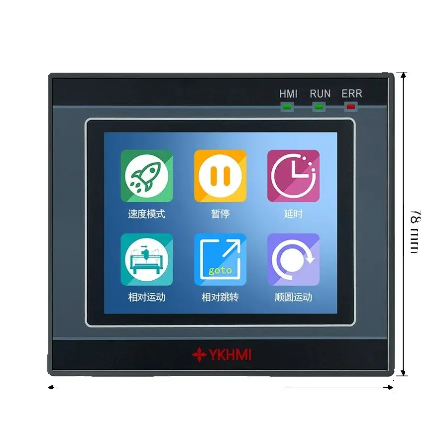 28-インチ-dc24v-plc-hmi-プログラマブル-ロジック-コントローラー、3-入力-2-出力、タッチ-スクリーン-2-パルス-100khz、包装溶接機用