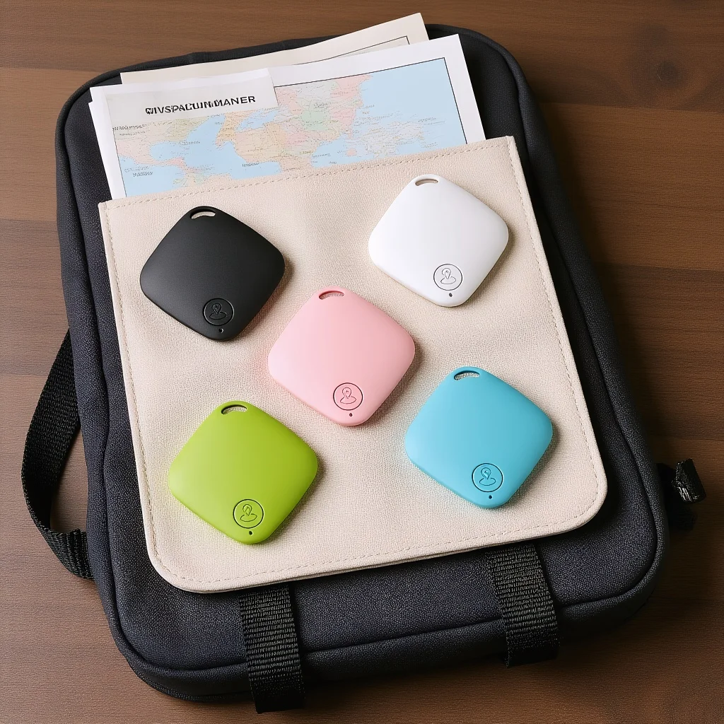

Mini Bluetooth 5.0 Smart Finder Round Anti Lost Tracker for Pets Bags Wallets