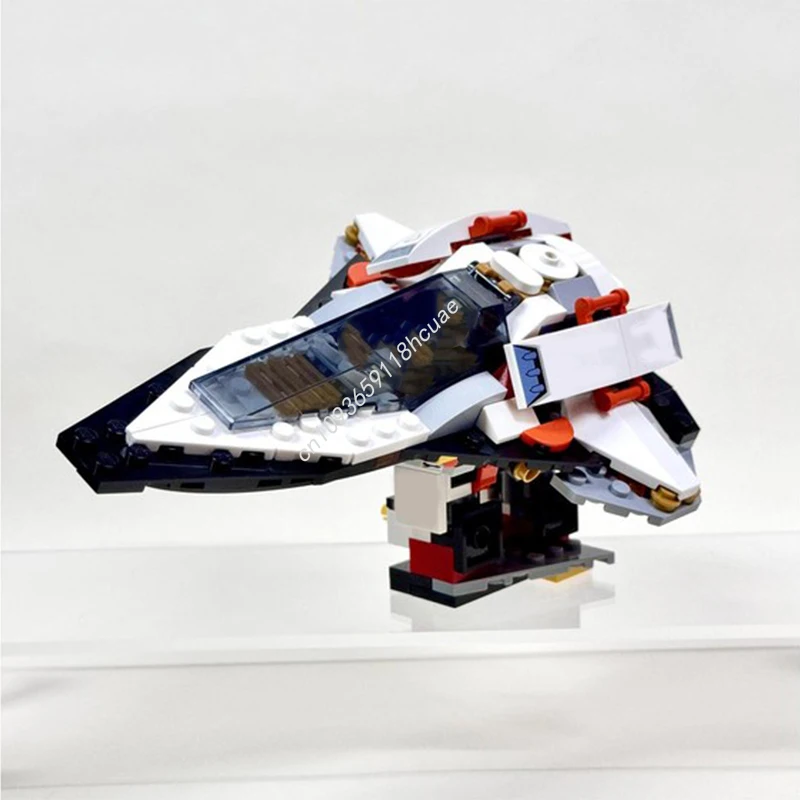 

481pcs MOC Interstellar Spaceship Upgrade 6 Space Decorative DIY Building BlocksPerfect Home or Office Display Christmas Gift