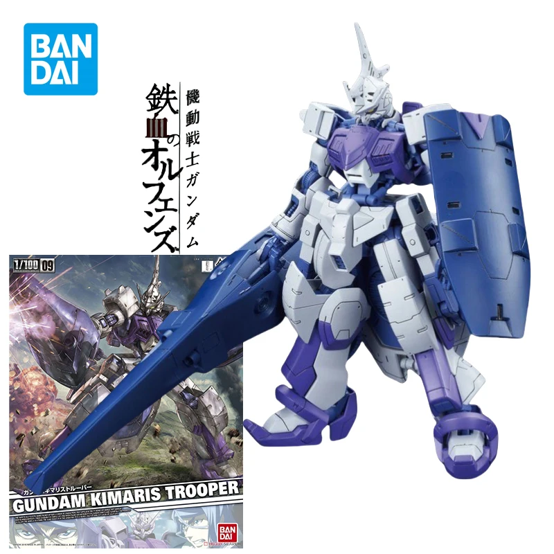 Bandai TV 1/100 ASW-G-66 GUNDAM KIMARIS TROOPER Action Figure Mobile Warrior Gundam: Iron Blooded Orphans Assembly Toys Gifts