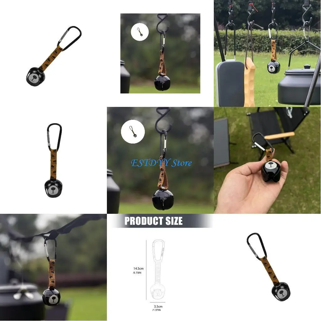 

G6DE Decorative Wind Chimes with Soft Ringing Suitable for Outdoor Backpacks Camping