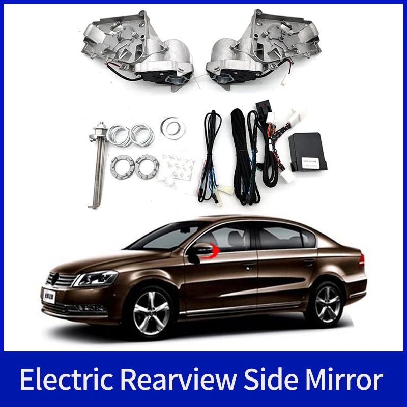 

For Volkswagen Passat 2015~2023 Auto Intelligent Automatic Car Electric Rearview Side Mirror Folding System Kit Module