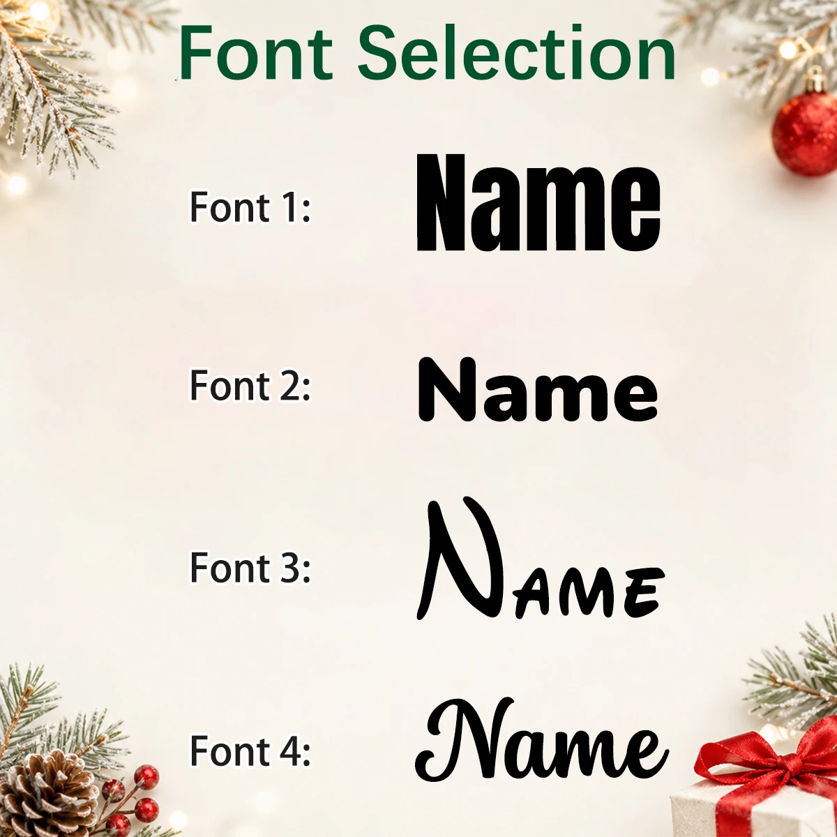 Custom Name Dog Cat Embroidery - Embroidery Xmas Decorations 评论和价格