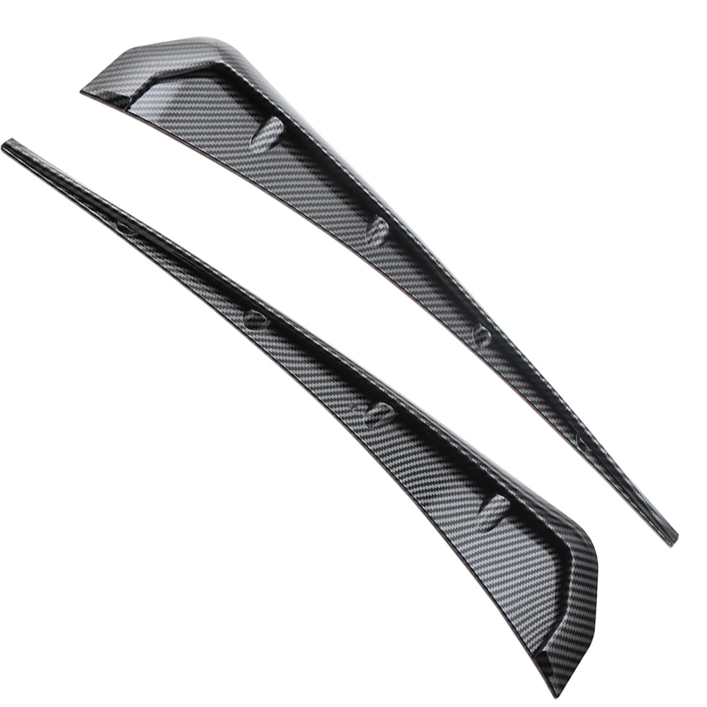 

Car Side Vent Sticker Black Air Decals Spoilers Universal Car Exterior Accessories Decorations Non Fading Long Lasting