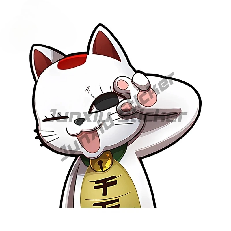 

Turbo Granny Danda Peeker Chibi Car Sticker Anime Cat Popular Car Interesting Stickers Decal Vinyl Decoration