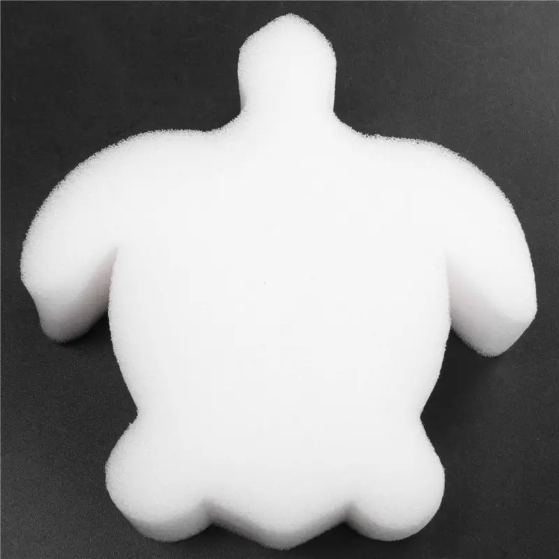 200Pcs White Floating Spa Sponge Turtle Oil Absorbing Hot Tub Skimmer Scum Absorber Cleaners For Swimming Pool