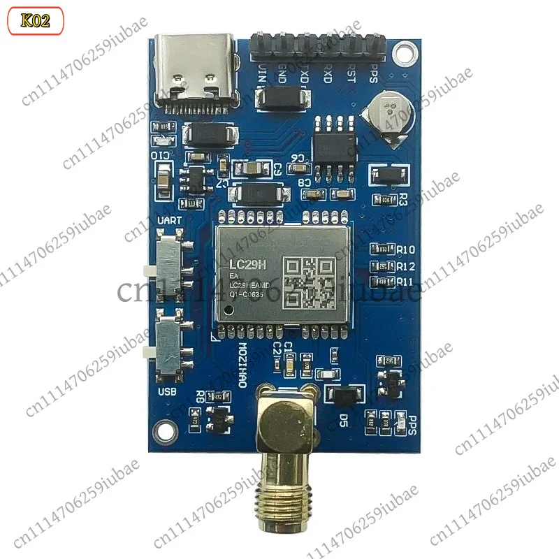High Precision RTK GPS Module L1 L5 Band GNSS Receiver Centimeter Level Differential Positioning for Drone Flight Control