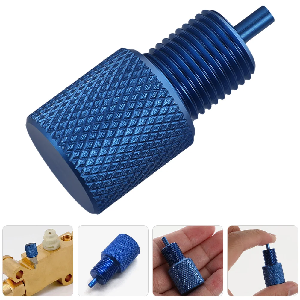 

2Pcs Brake Proportion Valve Bleeder Kit Durable Aluminum Efficient Bleeding Performance Safety Brake Bleeder Tool