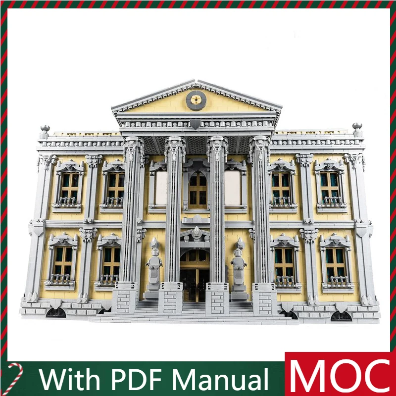 

13861 Pcs MOC Court House Modular Building Model Bricks DIY Sets Assembly Blocks Toys Educational Gift Collection Hobby Present