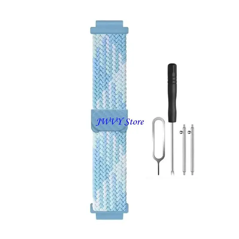 573A Kids Replacement Watch Band with Textured Strap and Tool Set