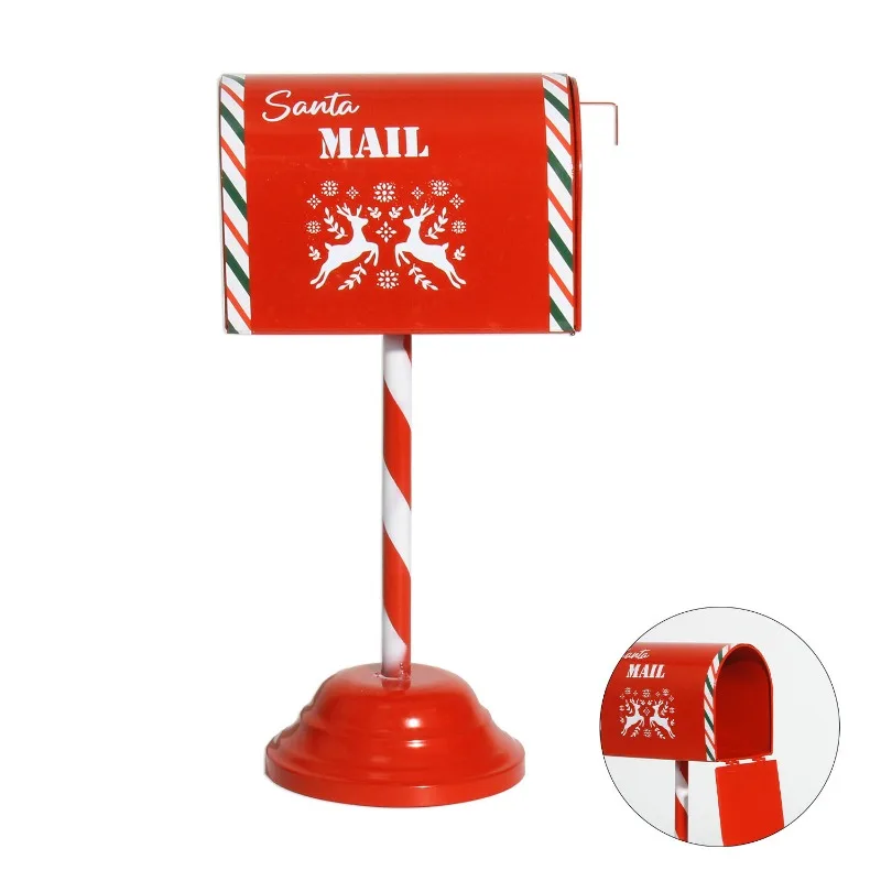 Christmas Mini Mailbox Holiday Decoration Mailbox Christmas Gifts Interior Decorations
