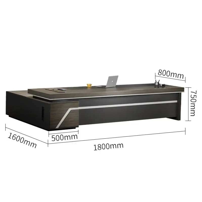 

Professional Office Automatic Bedroom Writing Table Minimalist Desk Elevable Corner Computer Desks Multifunction Home Furniture
