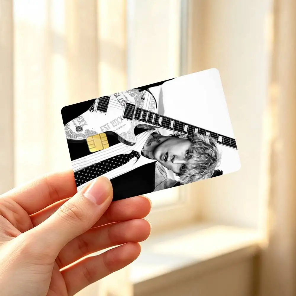 MGK LOST A-AMERICANA Credit Card HD Stickers Premium matte film effectively prevents fingerprints and daily abrasion.