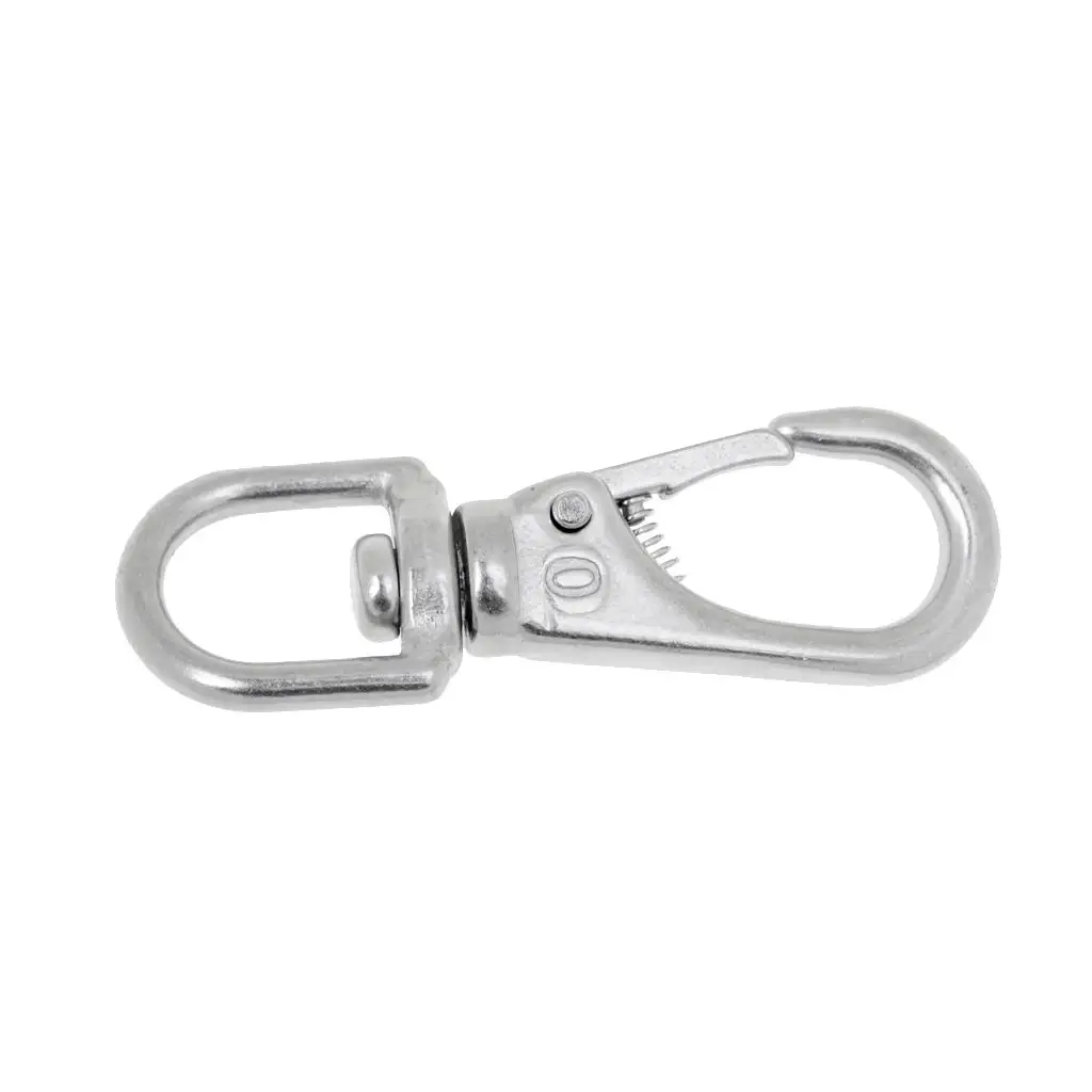 304 Stainless Steel Swivel Snap Hook Boat Accessories Fishing Marine Hardware for Railing and Pet Chains