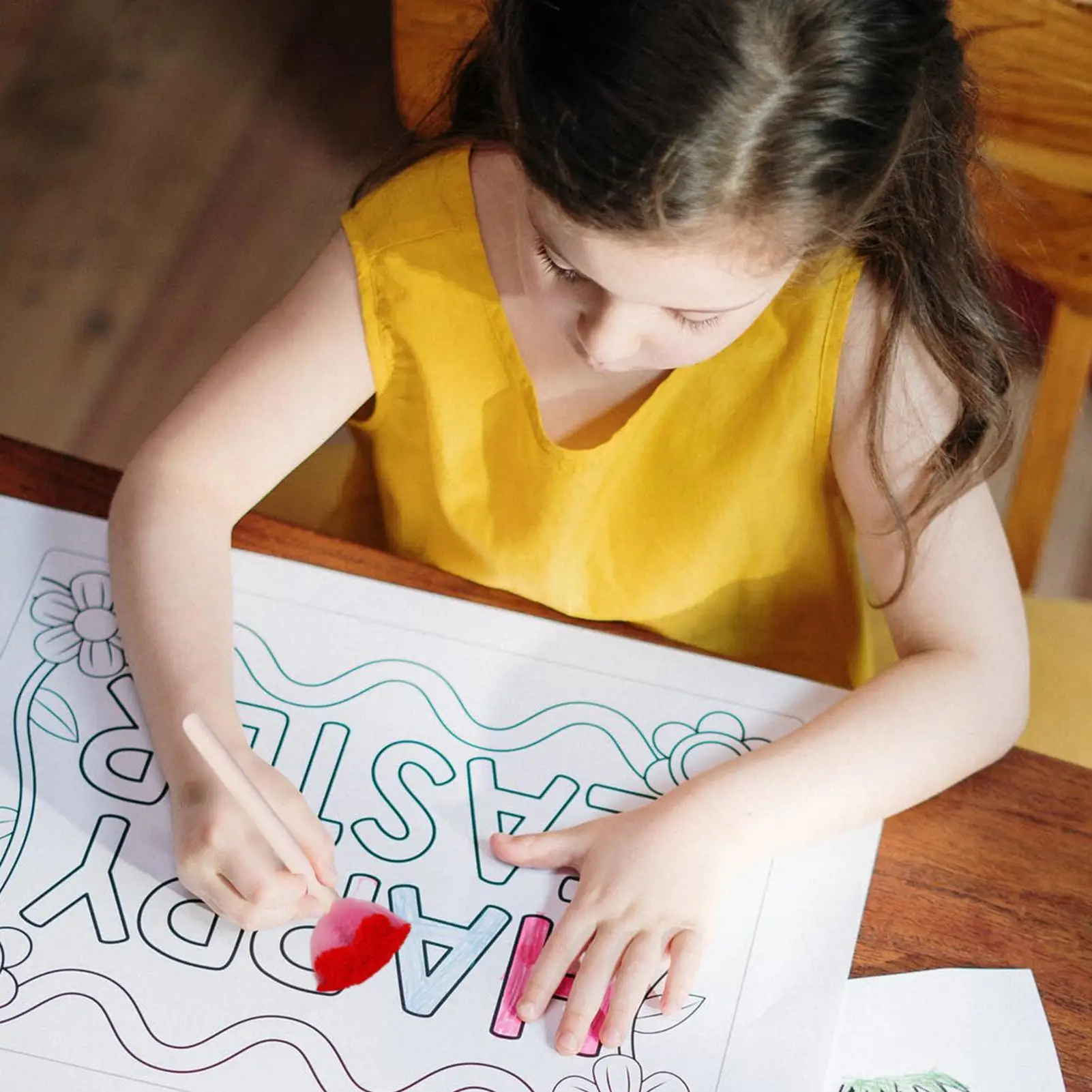 5 spugne per pittura riutilizzabili per bambini, strumenti di pittura per bambini facili da impugnare per arti e mestieri, lavabili e creare texture divertenti, in età prescolare