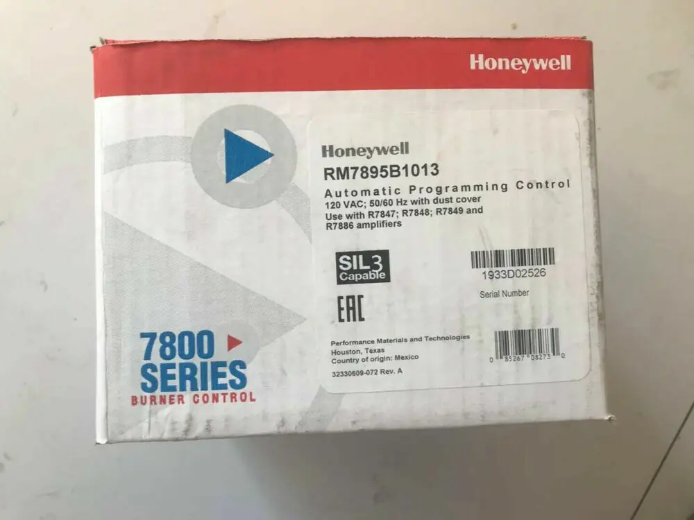 

1 шт., новое оригинальное управление горелкой Honeywell RM7895B1013, быстрая доставка