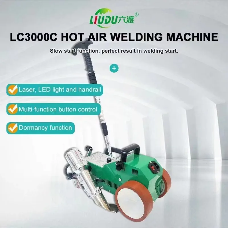 

PVC Welding Hot Air Welder Welding Machine LC3000C Heat Welder For Flex Banner 700 Degree