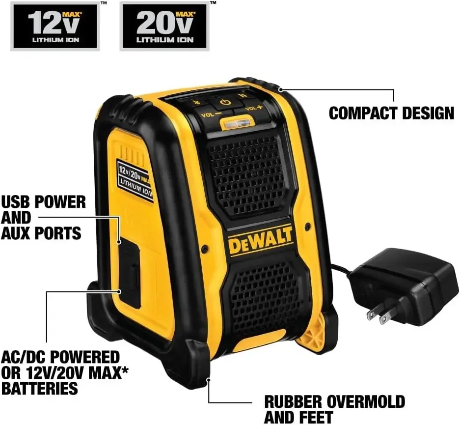 مجموعة أدوات الطاقة DEWALT 20V MAX، مجموعة أدوات الطاقة اللاسلكية، 10 أدوات مع بطاريتين وشاحن متضمن (DCK1021D2)