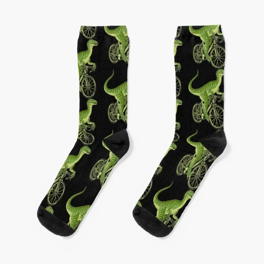 

Cycling Dinosaur Socks Crossfit moving stockings hiphop cartoon Socks For Men Women's