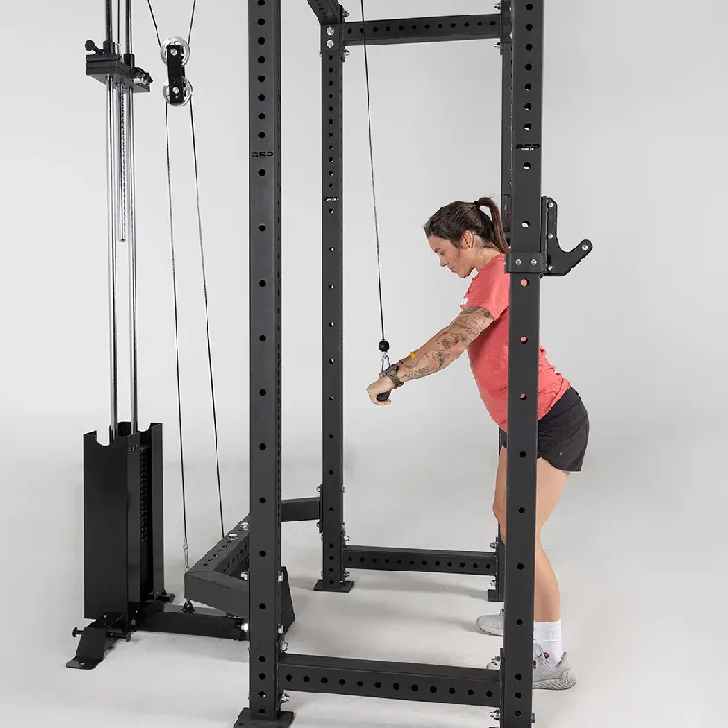 75 * 75 * 3mm column household multi-functional basic squat frame fitness equipment