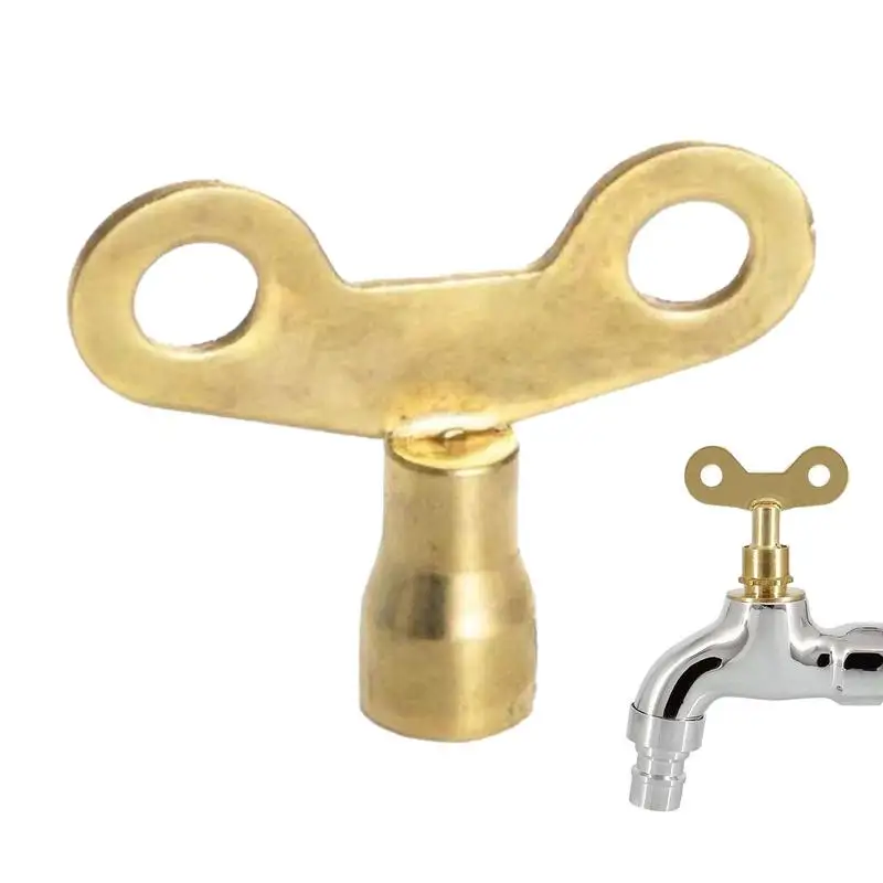 Water Faucet Key Sillcock Wrench Sink Faucet Tool Water Keys Universal Sink Faucet Tool Water Spigot Lock Radiator Key For Wall