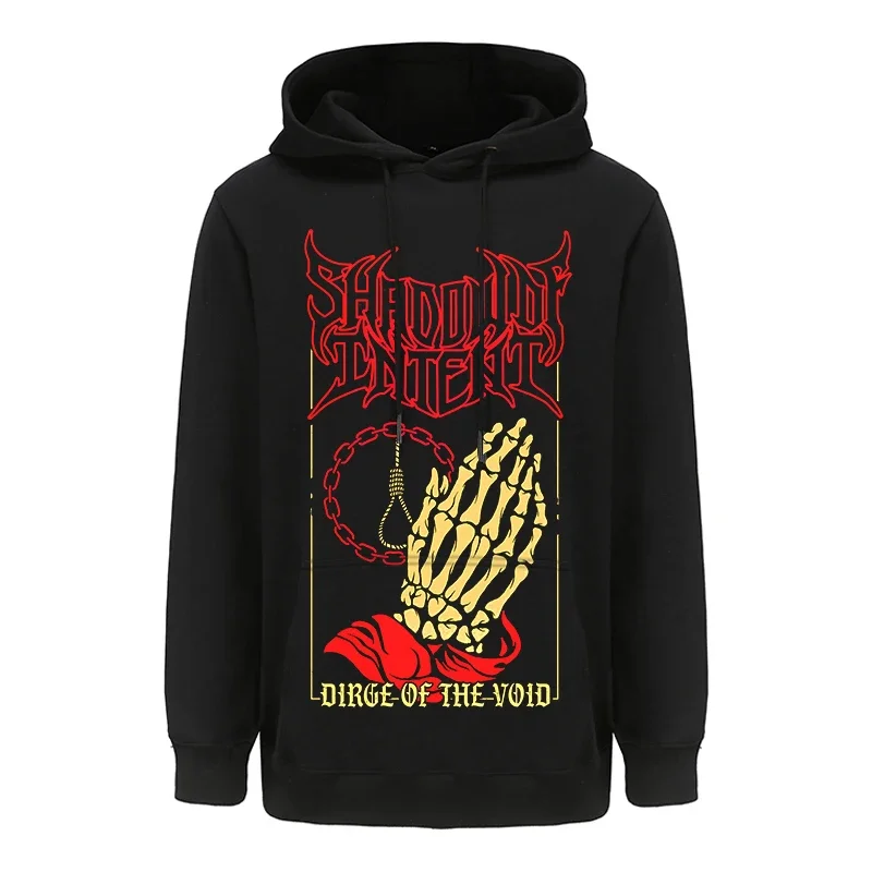 

Heavy Mental Shadow of Intent Hoodie Sweatshirt Mens Long Sleeve Hoody Tops Harajuku Streetwear Oversized Zipper Hooded Clothes