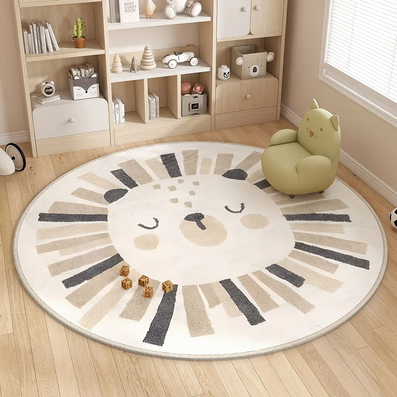 VIKAMA Mori Short Pile Carpet Hypoallergenic Children's Room Bedroom Mat Non-slip Game Blanket Kindergarten Lunch Mat
