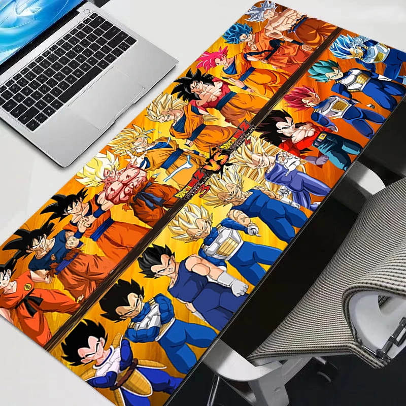 Tapis de souris XXL Dragon Ball Anime passion Gamer, accessoires de jeu durables, tablette, clavier Varmilo