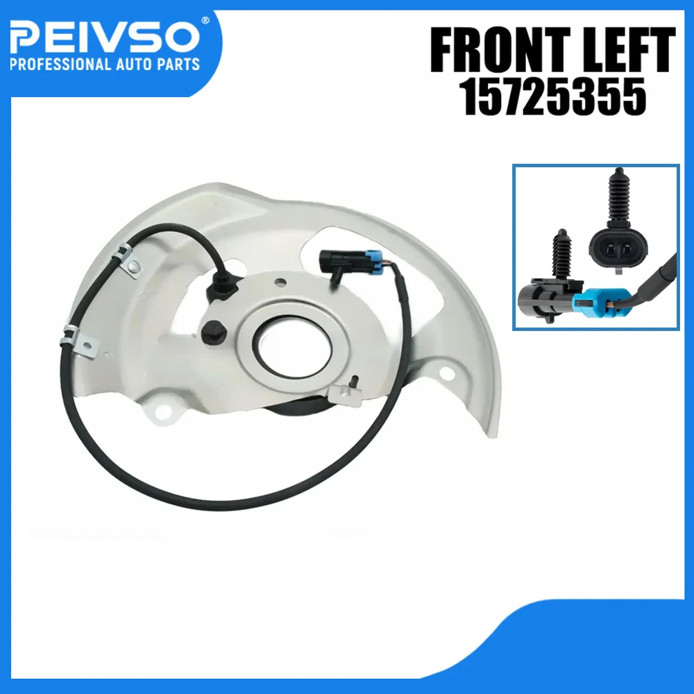 Sensor de Velocidad de Rueda ABS Delantero Izquierdo/Derecho de Alta Calidad 15725356 15725355 para Chevrolet Blazer GMC Jimmy Sonoma, Accesorios para Autos