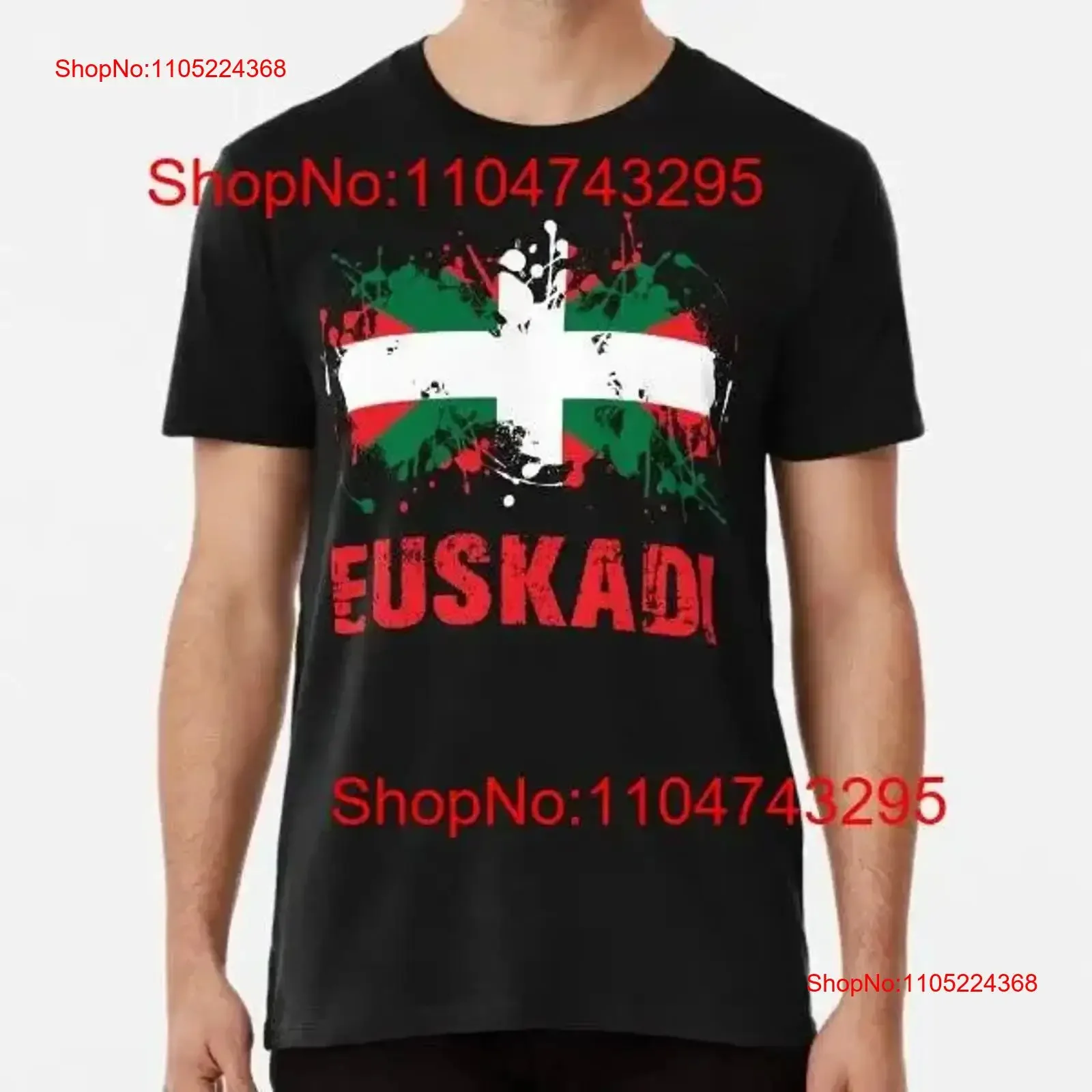 BASQUE COUNTRY AND EUSKADI FOR EN TEES SHIRT S TO 3XL MADE IN USA vintage Washed Stylish Comfortable homme  vintage Washed