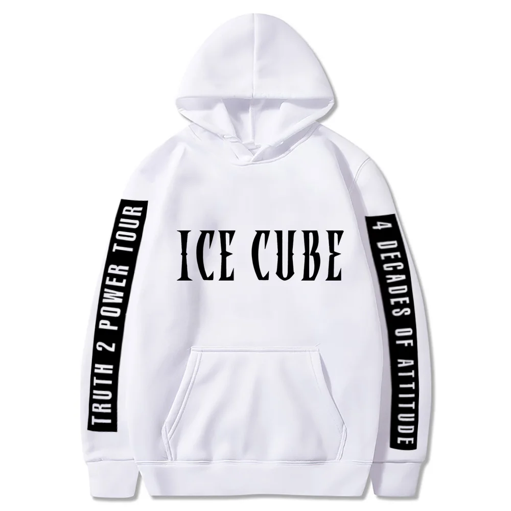 سترة بغطاء للرأس من Truth 2 Power Tour Ice Cube 2025 نفس الموقع الرسمي ملابس الجرونج عالية الجودة ملابس سوداديراس بقلنسوة #2