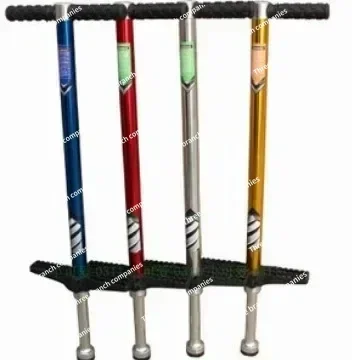 2PCS Aluminum Alloy Adult Bouncing Single Rod Children Doll Jump Youth Spring Pogo Stick