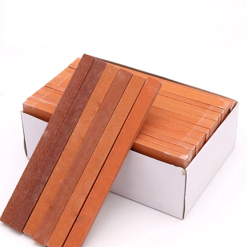 1pcs 150-3000 Grit Knife Sharpener Stone Corundum Oil Stone Strip 150*12*5.5mm Sand Strip Jade Grinding Polishing Corundum Stone
