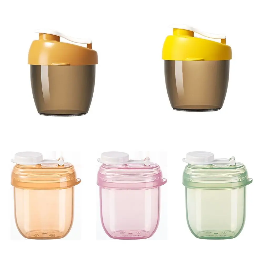 Essential Cereal Baby Milk Powder Box Feeding Lunch Box Milk Powder Toddle Snacks Container With Milk Powder Spoon Seal Jar