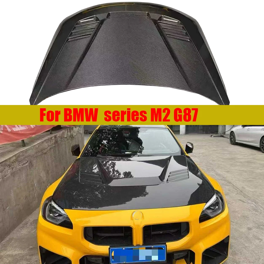

For BMW M2 G87 2022+ Carbon Fiber Hood Forged carbon Engine Cover Hood Car Headliner Hood Cover Car Accessories