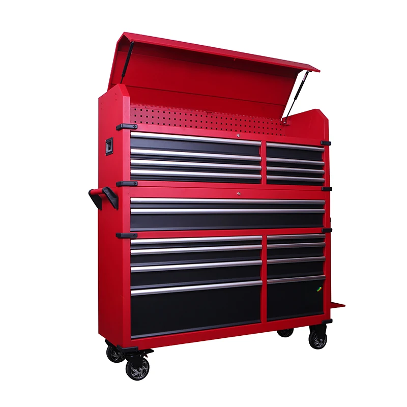 Professional Auto Repair  Workshop Steel Drawers Garage Storage Tool Cabinet Set