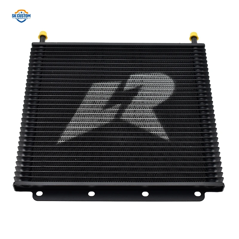 SK مخصص 14 19 25 32 صف مجموعة مبرد الزيت الأوتوماتيكية الألومنيوم صندوق التروس العالمي مجموعة مشعاع الزيت #4