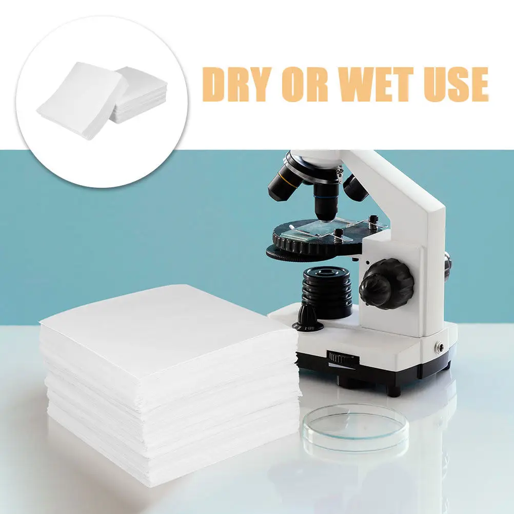600Pcs Lint-Free Cellulose Lab Wipes Dry Wet Use Oil Absorbing Cleaning Wipes for Electronics Camera Lens Nail Polish Remover view 6