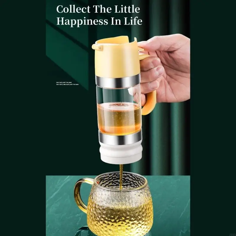 Practical Glass Liquid Pourer With Tight Seal Technology Keep Honeys Organized JOMD