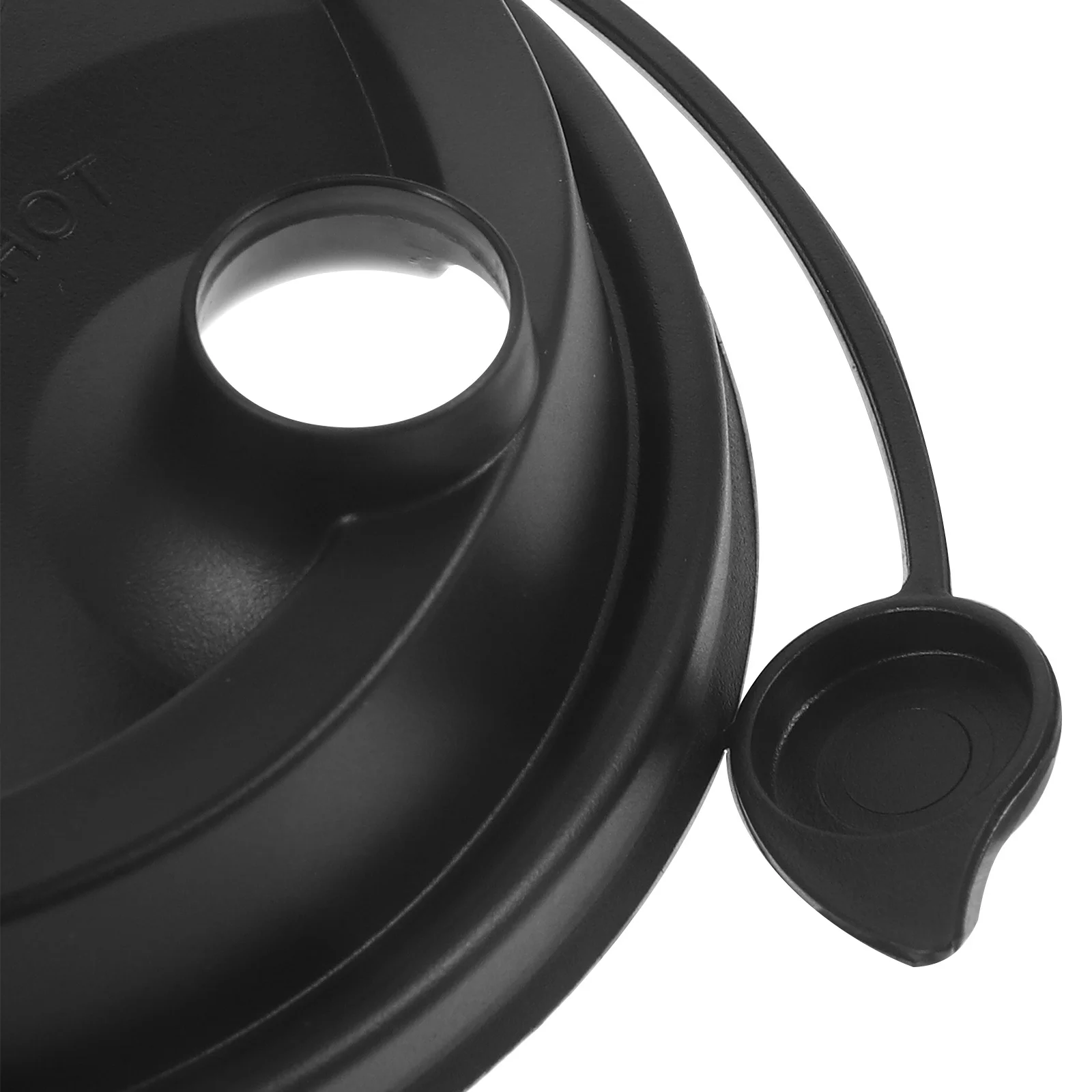 

100Pcs High-Quality Plastic Cup Lids Sealed Drinking Lid for Coffee Juice Milk Tea Hot Beverages Convenient for Home Cafe Party