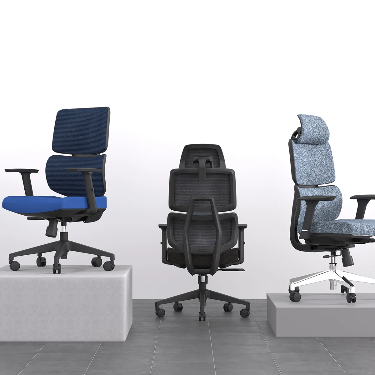 High back wholesale comfortable ergonomic executive manager mesh office chair with lumbar support