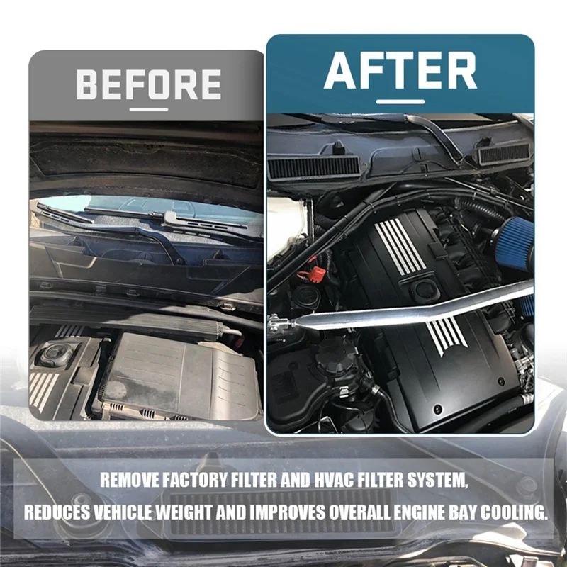 

Cabin Air Cowl Filter For BMW E Chassis Only E82 E88 E90 E91 E92 E93 X1 M3 128I 135I 328I 335I