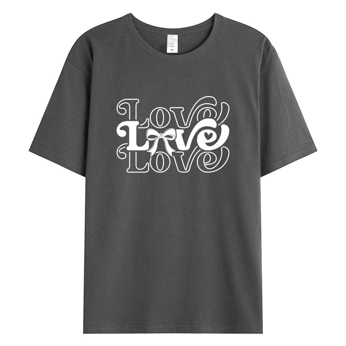 

Women Tee Summer Lady Tops Loose Fit Short Sleeve Tshirt Soft & Breathable Fashion Crewneck New Graphic Print Cotton T-shirt