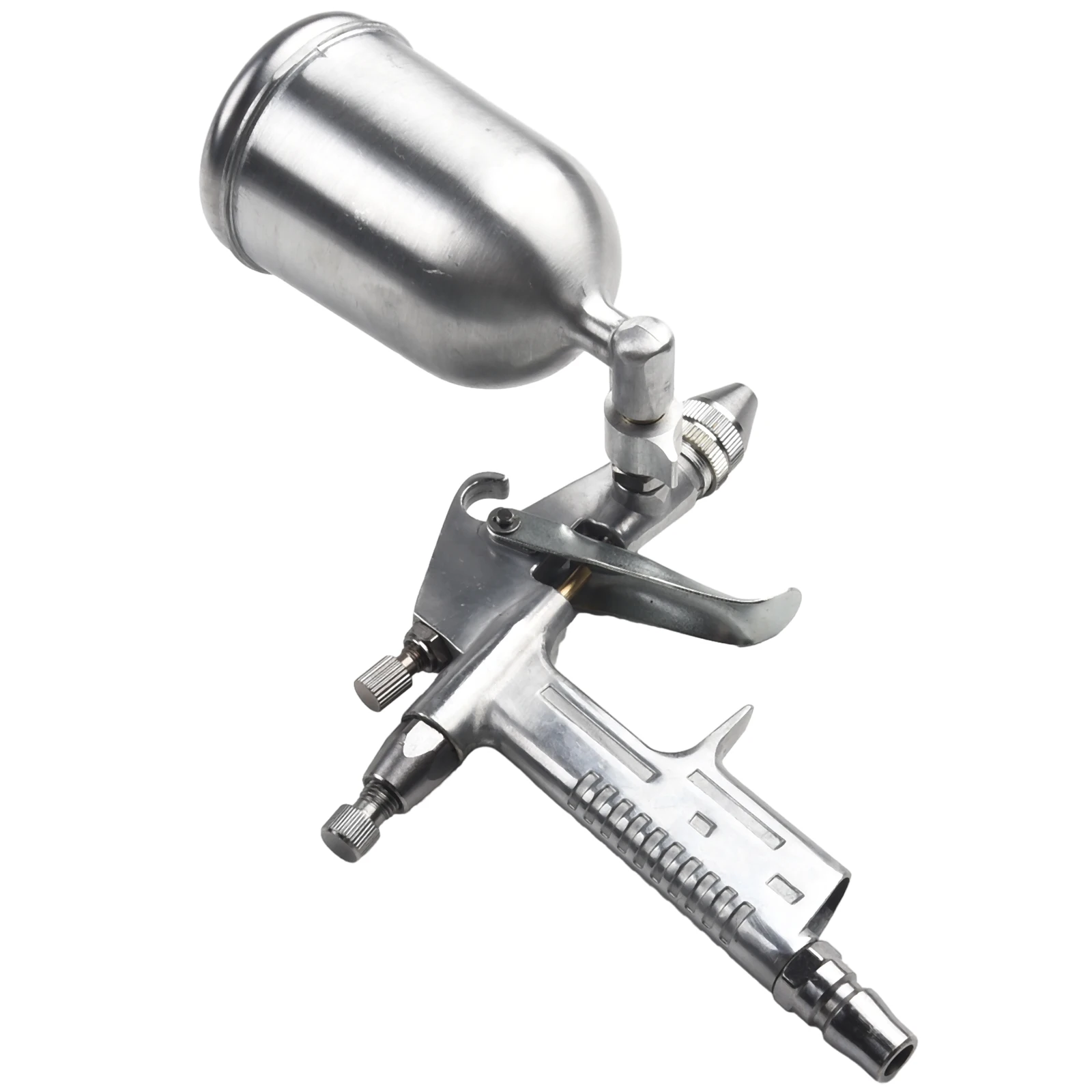 Imagem -02 - Pneumático Aerógrafo Pulverizador Liga Pintura Atomizador Ferramenta para Carros k3 05 mm Bocal 125ml Profissional