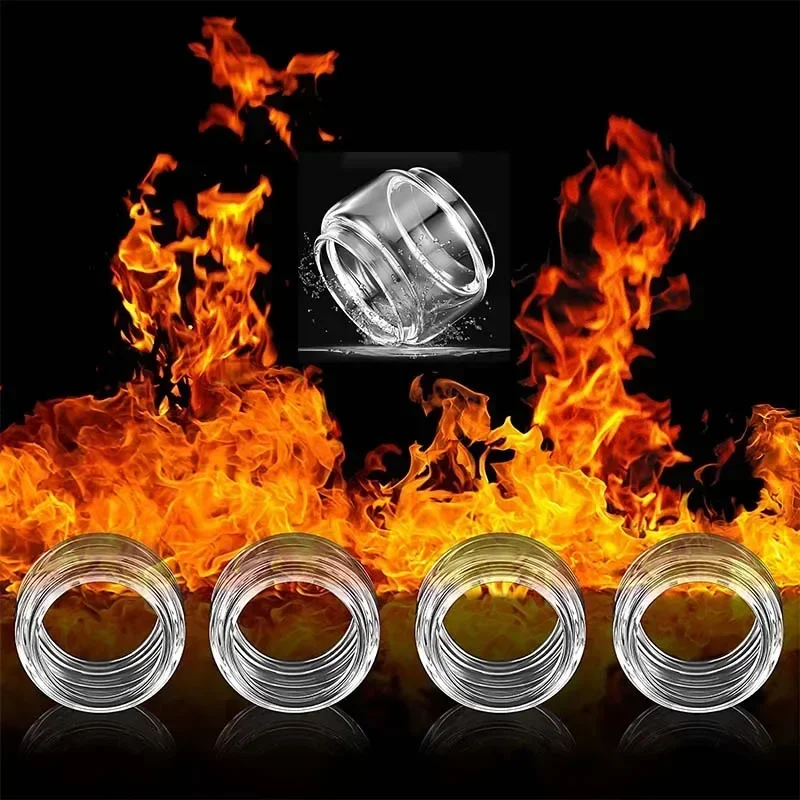 Serbatoio in vetro da 5 pezzi per Blotto Max Mini V1.5 RTA Blotto Single Coil RTA Mini contenitore per tazza di vetro di ricambio