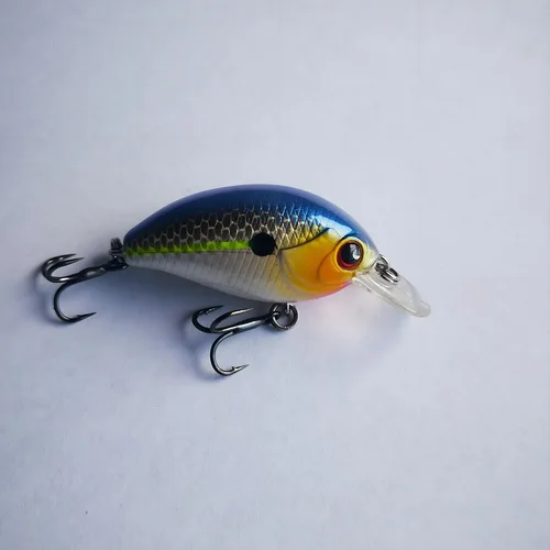 Imagen 2 del producto BassLegend-SEÑUELOS de pesca para trucha, cebos Crankbait para buceo poco profundo, Wobbler, lubina negra, 36mm, 4,5g, 36F