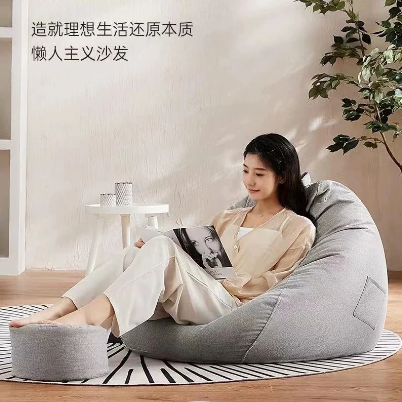 Simple Design Bean Bag Sofas Sleep Outdoor Bean Bag Sofas Living Room Pouf Couch With Filler Relleno Para Puff Hotel Furniture