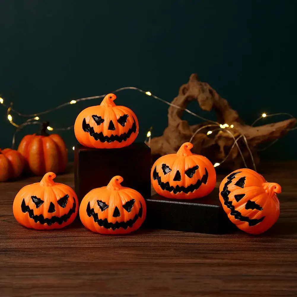 Halloween Themed Party Supplies Spooky Halloween Pumpkin Lantern Led Lights Set for Festive Atmosphere for Party for Halloween